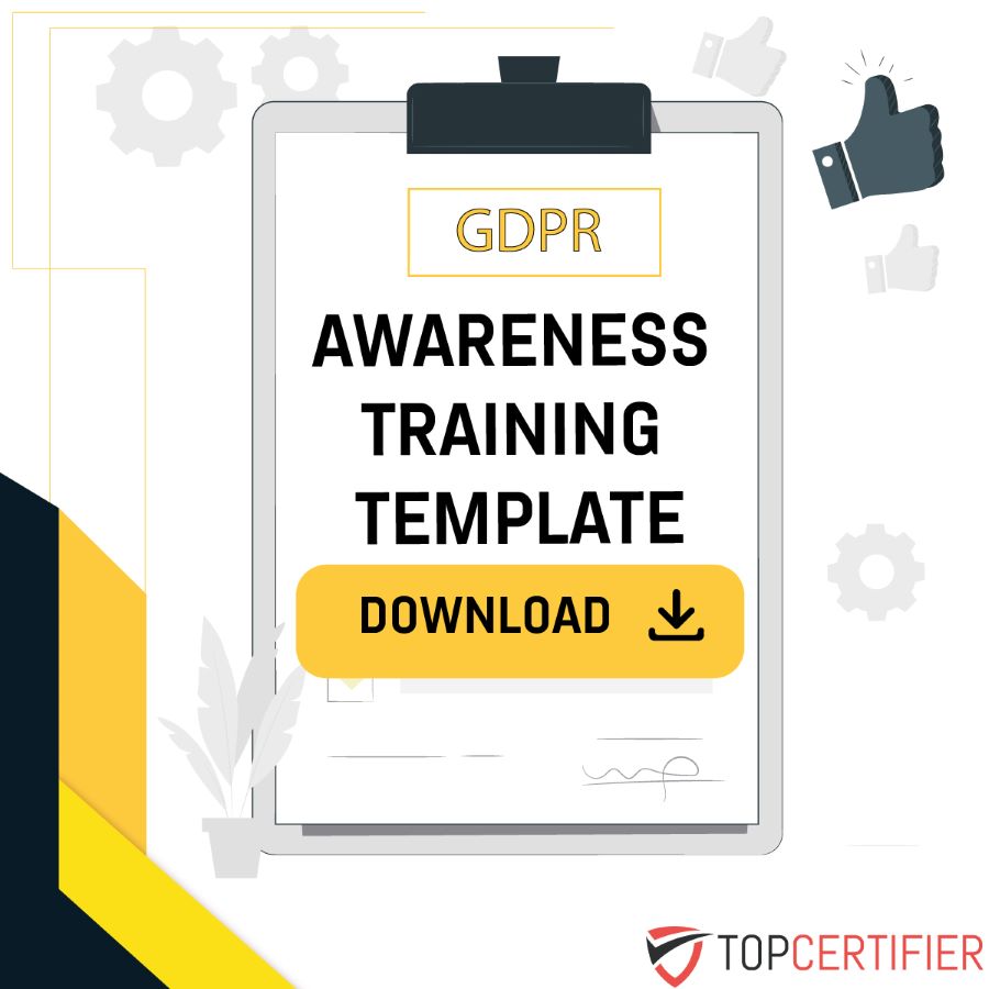 GDPR  Awareness Training Template